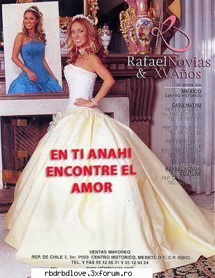 Anahi ---Rochii de mireasa - diana_rbd_girl - anahi
