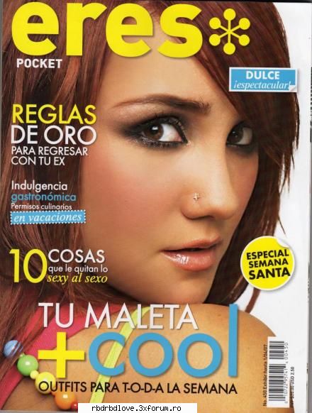 dulce in revista Eres - dulce in revista Eres - Dulce maria