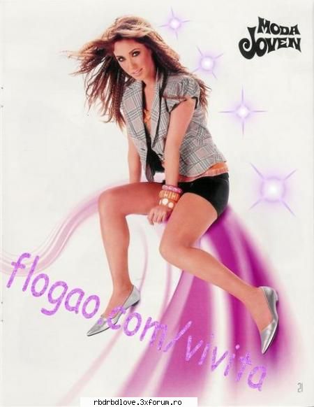 anahi joven moda administratora rebela